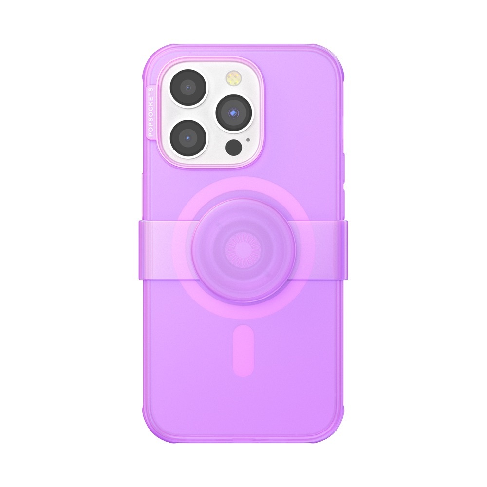 Opalescent Pink Popsockets iPhone 14 Pro Phone Case